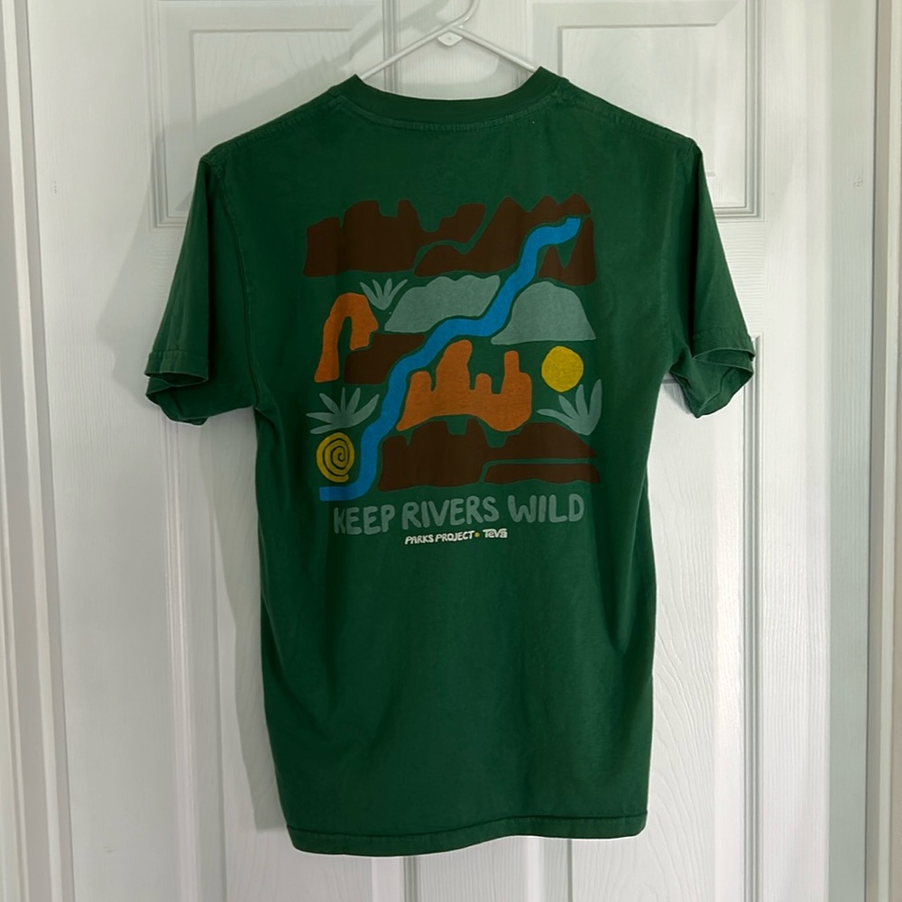 Teva X Parks Project Wild Rivers Pocket Tee